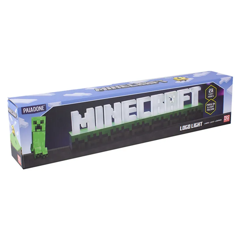 Paladone Minecraft Logo Light