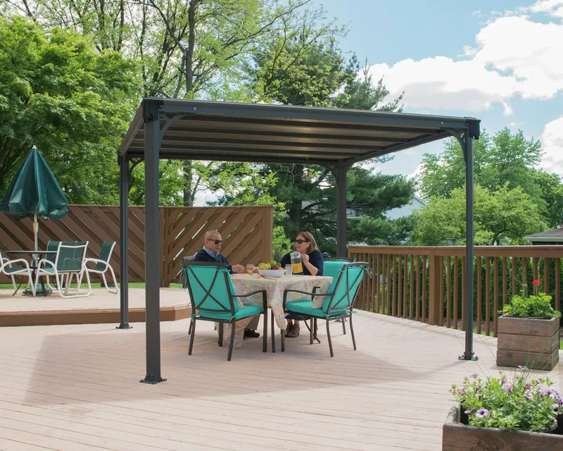 10x10 Palram Canopia Milano 3000 Garden Gazebo