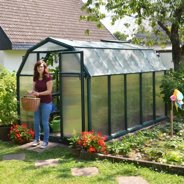 Palram Canopia EcoGrow Greenhouse in Green 6x10