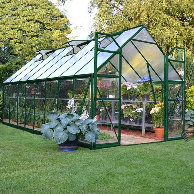 Palram - Canopia Balance 8x12 Greenhouse - Green
