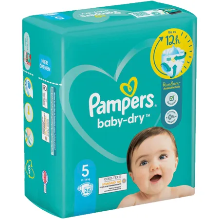 Pampers Baby-Dry Size 5 (11-18 kg) 26 pcs.