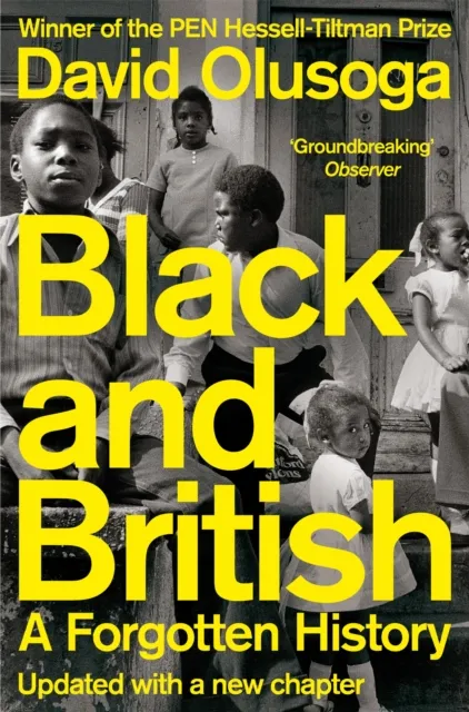 David Olusoga Black & British: A Forgotten History Paperback Book Multicolor