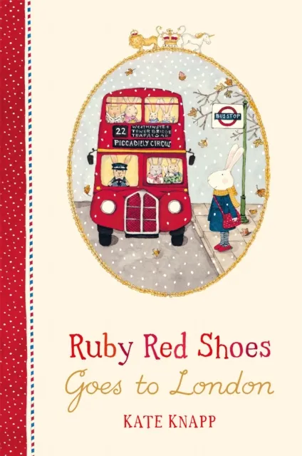 Kate Knapp Ruby Red Shoes Goes To London