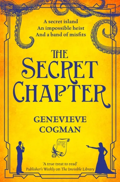 Genevieve Cogman Secret Chapter Paperback Book Multicolor