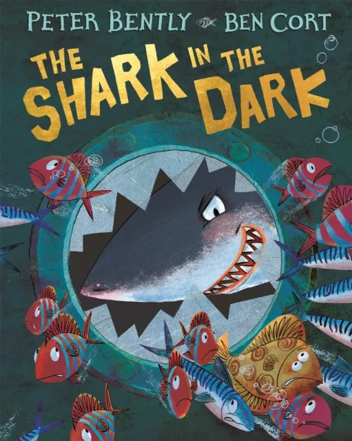 Peter Bently Shark in the Dark Paperback Book Multicolor