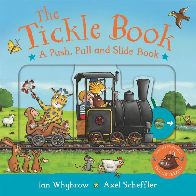 Pan Macmillan The Tickle Book: A Push Pull And Slide Book : A Laugh-Out-Loud Interactive Adventure, Perfect For Preschoolers!