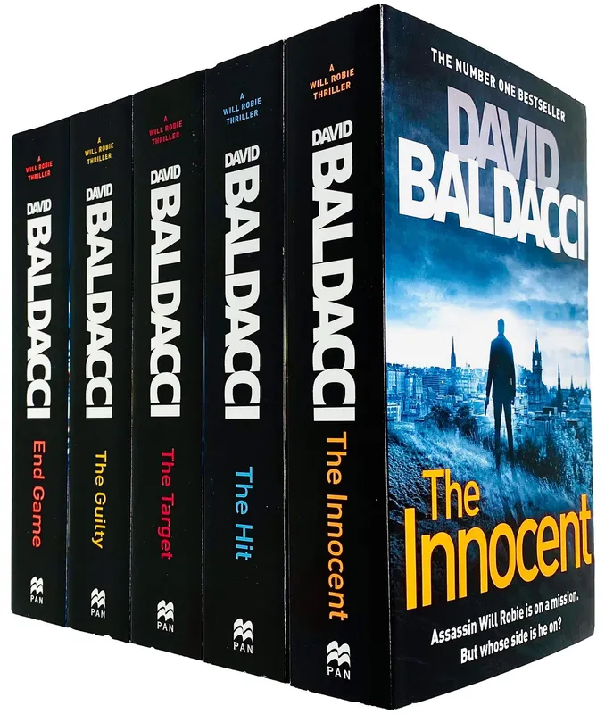 Macmillan Will Robie Series Complete 5 Books Collection Set by David Baldacci