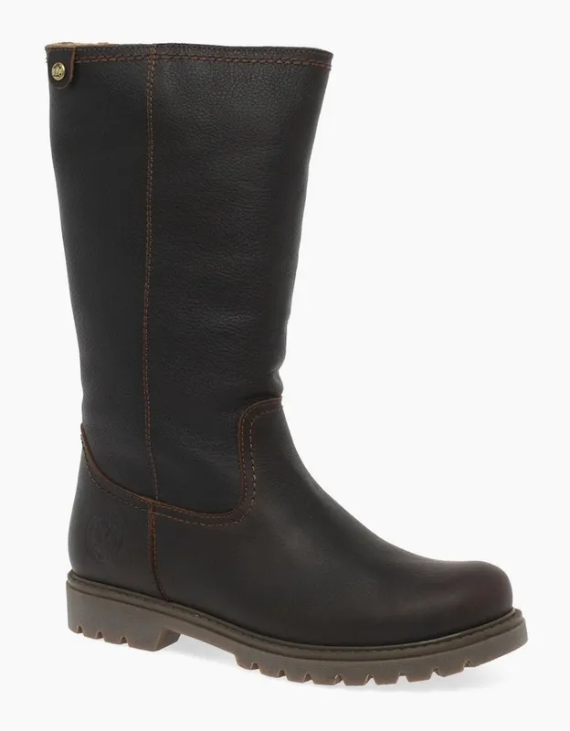 Panama Jack Women's Bambina B82 Womens Long Boots - Black - Size: 3