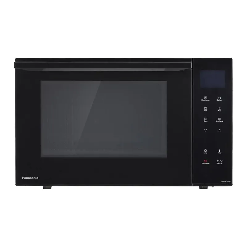 Panasonic Unisex 3-In-1 Flatbed Microwave Oven & Grill, 23L, 900W, in Black Black female
