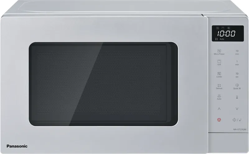 Panasonic Unisex 20L 1000W Microwave Oven & Grill in Silver Silver female
