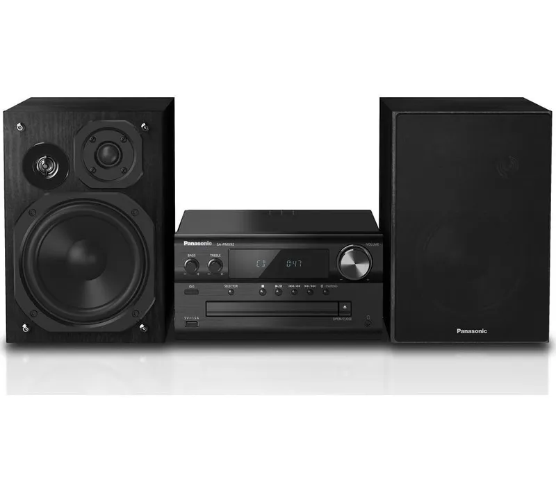 Panasonic SC-PMX92EB-K Bluetooth Traditional Hi-Fi System - Black