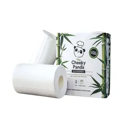 Cheeky Panda Ultra-Sustainable Plastic-Free Bamboo Kitchen Rolls - 10