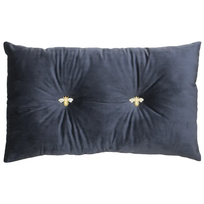 Paoletti Bumble 30x50 Pf/cushion Charcoal - One Size