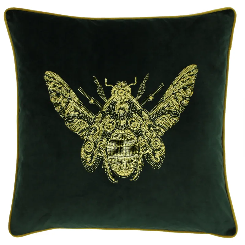 Paoletti Cerana 50x50 Pcushion Emerald - One Size