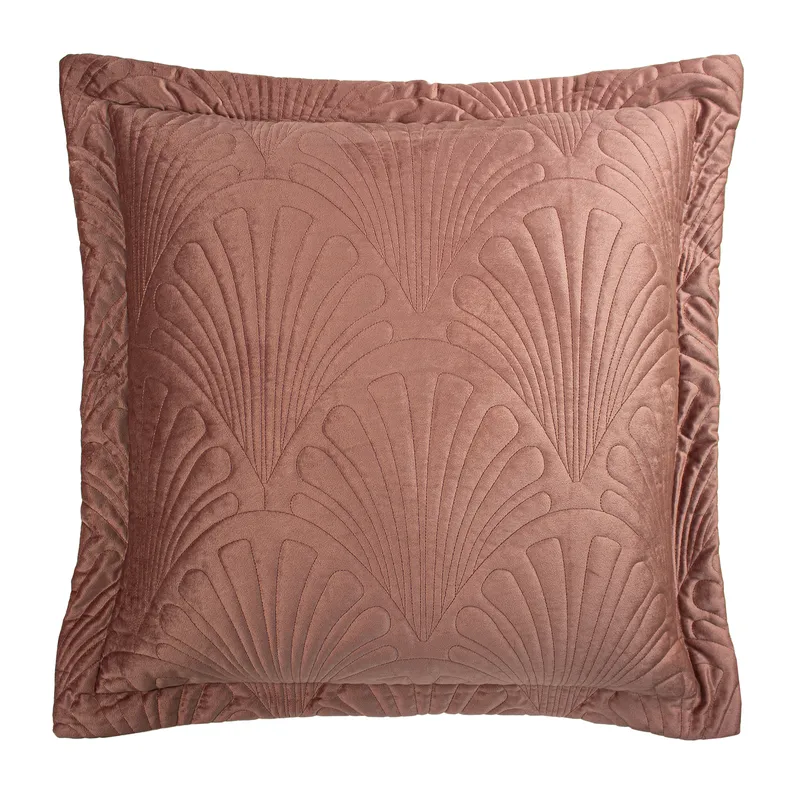 Paoletti Palmeria Cushion - Blush - Size 60cm (W) X 60cm (L)
