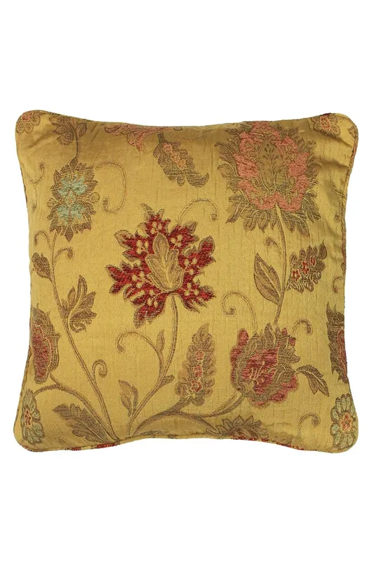 Paoletti Zurich Poly Cushion 55x55 Gold - One Size