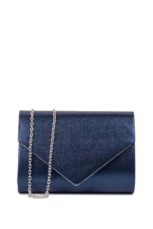 Paradox London Women's Darcy Clutch Bag in Navy - Navy