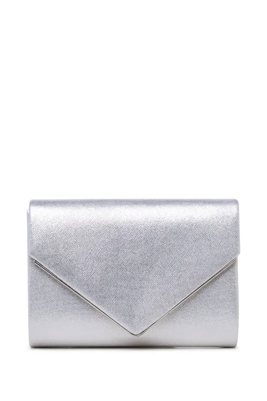 Paradox London Women's Darcy Clutch Bag in Silver - Silver