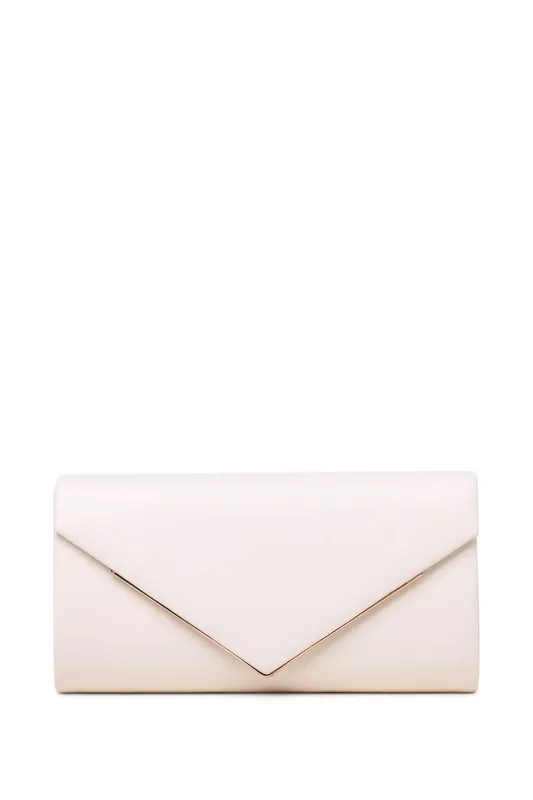 Paradox London Women's Delynn Clutch Bag in Cream - Cream