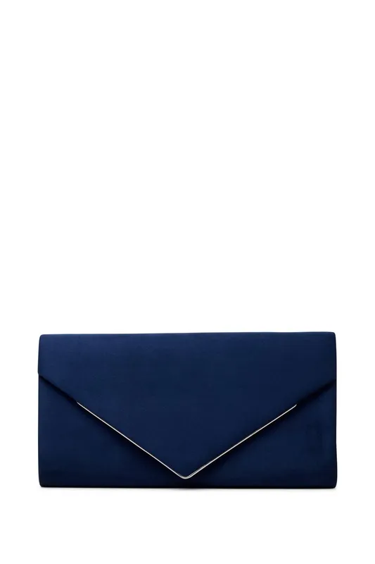 Paradox London Women's Delynn Clutch Bag in Navy - Navy