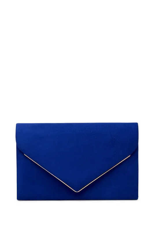 Paradox London Women's Delyssa Clutch Bag in Blue Blue female