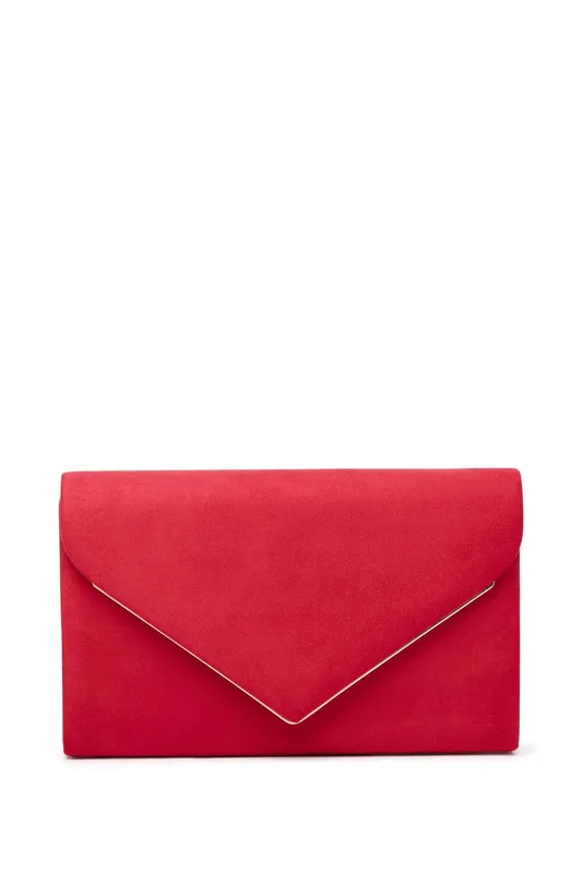 Paradox London Women's Delyssa Clutch Bag in Red Red female
