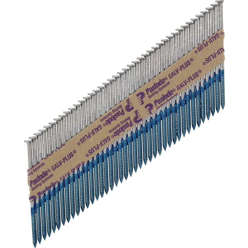 Paslode IM360CI Galvanised+ Ring Shank Collated Nails and Gas 63mm Pack of 3300
