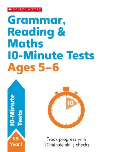 Paul Hollin Grammar, Reading & Maths 10-Minute Tests Ages 5-6