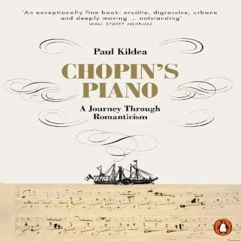 Paul Kildea Chopin's Piano Paperback Book Multicolor