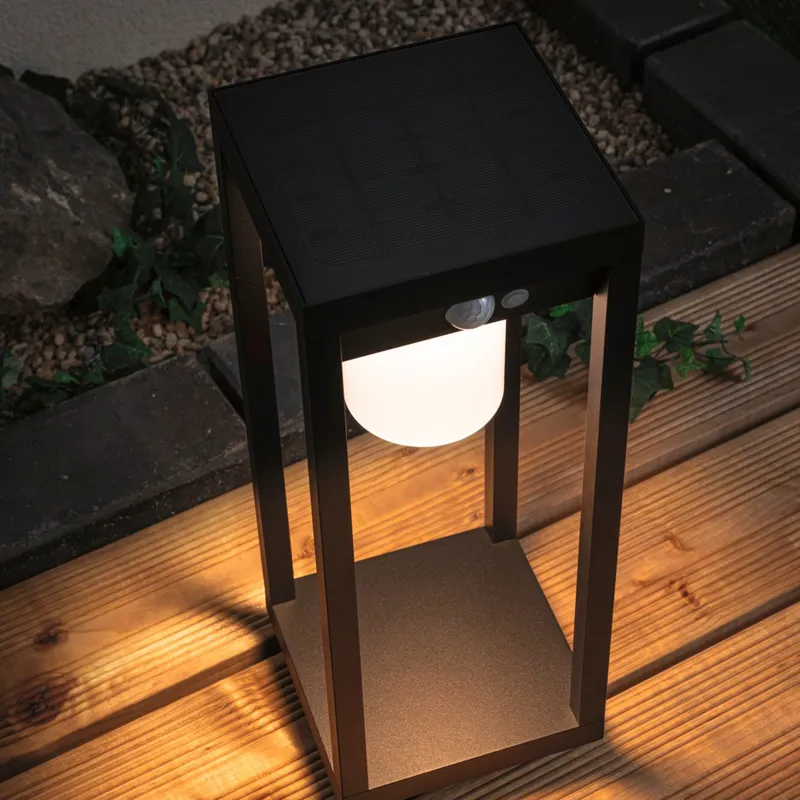 Paulmann Marisol Pir Solar Light Object - Black