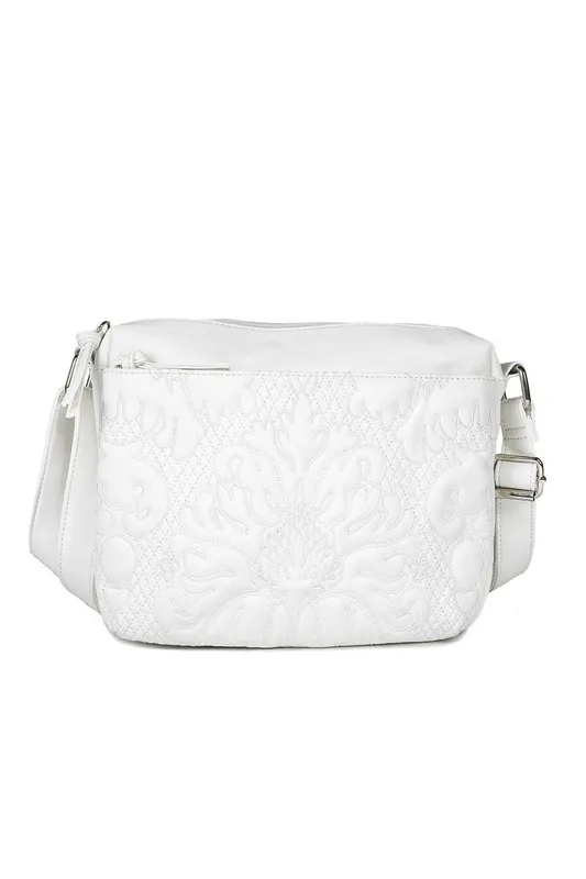 Pavers Women's Adjustable Daily Cross-Body Bag in White - White