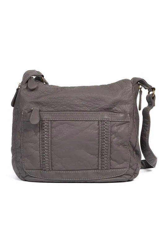 Pavers Women's Cross Body Bag in Grey Grey One Size