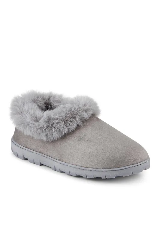 Pavers Women's Memory Foam Slippers in Grey Size: 8 Grey female