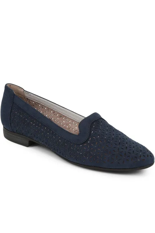 Pavers Women's Slip-On Pumps in Navy Size: 6 Navy