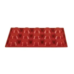 Pavoni Formaflex Silicone Tartlet Mould 15 Cup