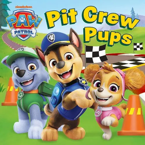 Paw Patrol Pit Crew Pups board book