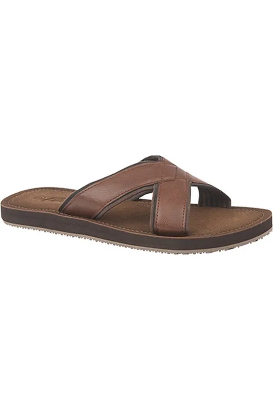 Pdq Crossover Mens Lightweight Mule Sandals