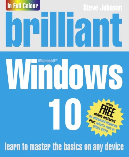 Pearson Education Limited Brilliant Windows 10