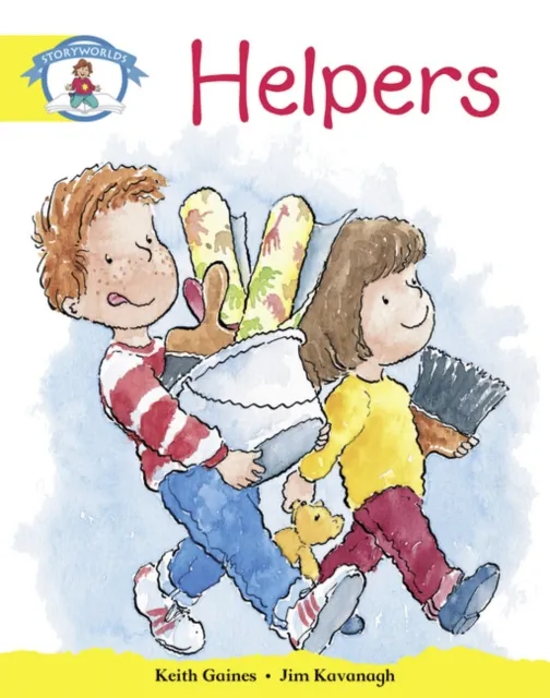 Keith Gaines Literacy Edition Storyworlds Stage 2, Our World, Helpers Paperback Multicolor