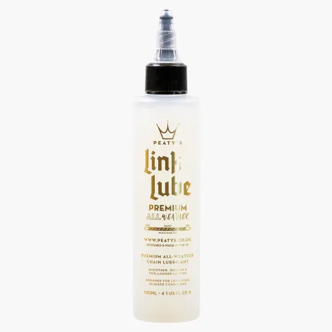 Peaty's LinkLube All-Weather Premium Chain Lubricant - White / 120ml