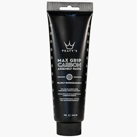 Peaty's Max Grip Carbon Assembly Paste - 75g - Black / 75g