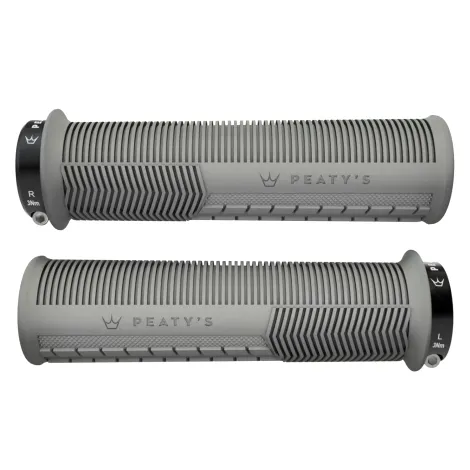 Peaty's Monarch Mushroom Grips - Black / Thin