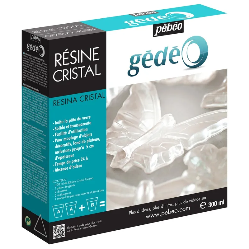 Pebeo : Gedeo : Crystal Resin : 300ml