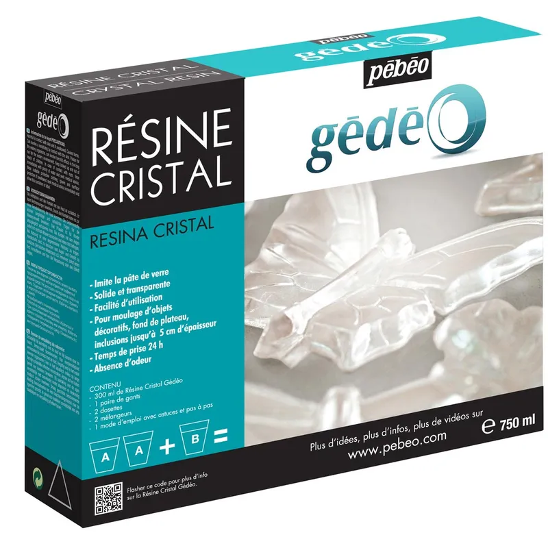 Pebeo Gedeo Kit Crystal Resin