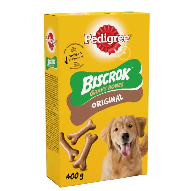 Gravy Bones Original 400g PK12 - 10751 - Pedigree