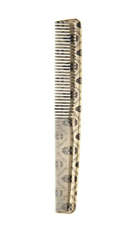 Pegasus Skulleto Cutting Comb - Silver 201/5 in Gold - Gold - Size: One Size