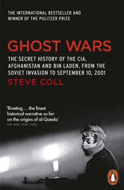 Steve Coll Ghost Wars Paperback Book Multicolor