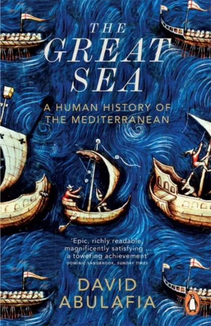 David Abulafia Great Sea Paperback Book Multicolor