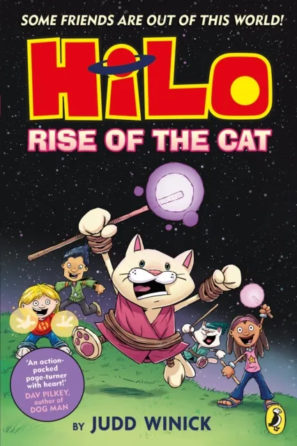 Judd Winick Hilo: Rise of the Cat Paperback Book Multicolor
