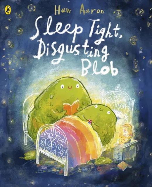 Huw Aaron Sleep Tight, Disgusting Blob Paperback Book Multicolor